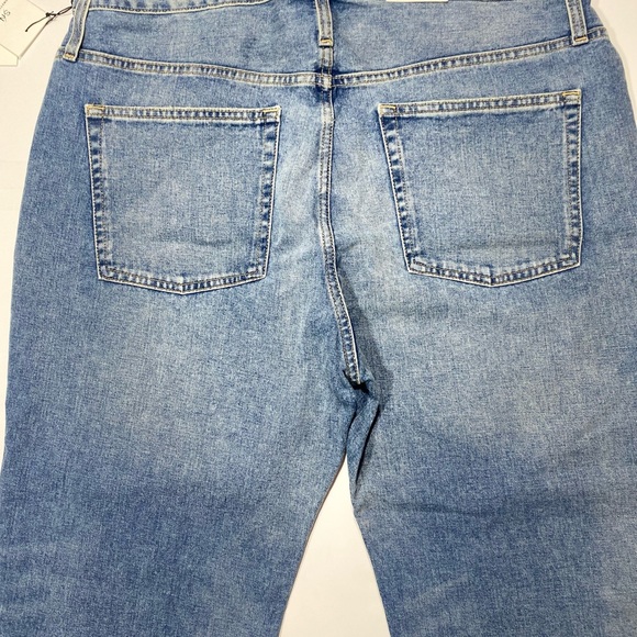 Something Navy High Rise Cigarette Ankle Slightly Distressed Jean NWT Size 18/34 - Picture 10 of 16